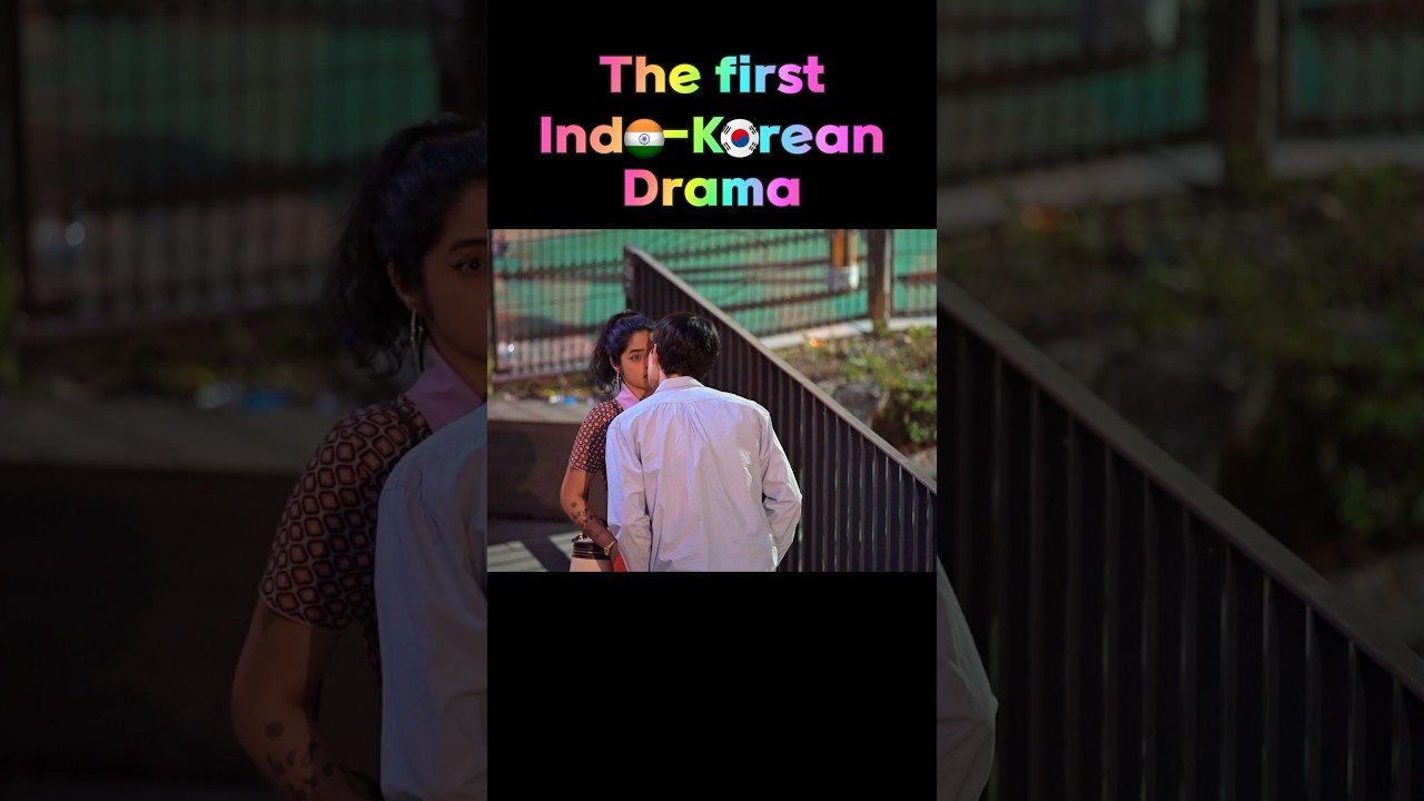 the first Indo-Kdrama🇮🇳🇰🇷Landed in KOREA trailer💜 #aoora #landedinkorea  #kdramashorts