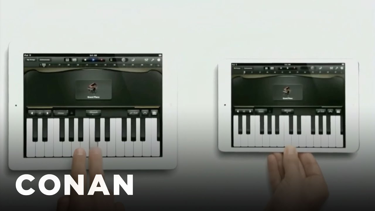 The First iPad Mini TV Ad Is Honestly Catchy | CONAN on TBS