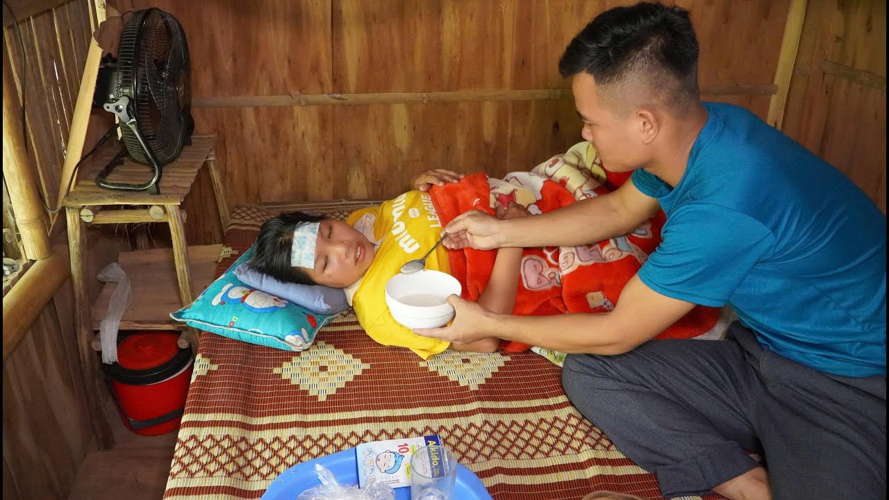 The first time Ngoan was sick, someone took care of her.