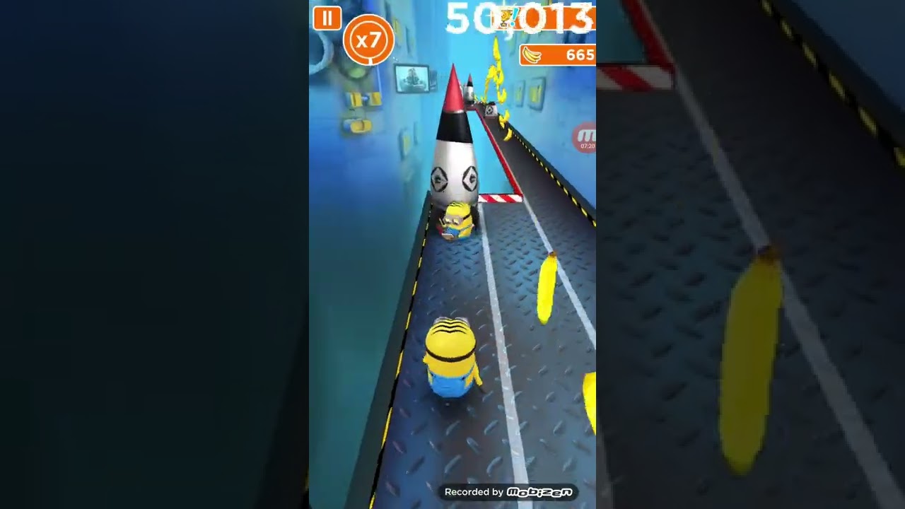 The first time playing the Old Version of Despicable Me: Minion Rush