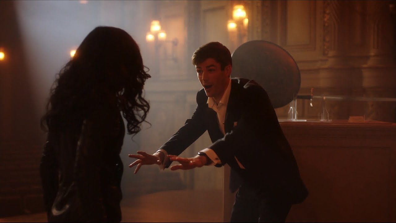 The Flash: Drunk Barry Mortal Kombat ENG
