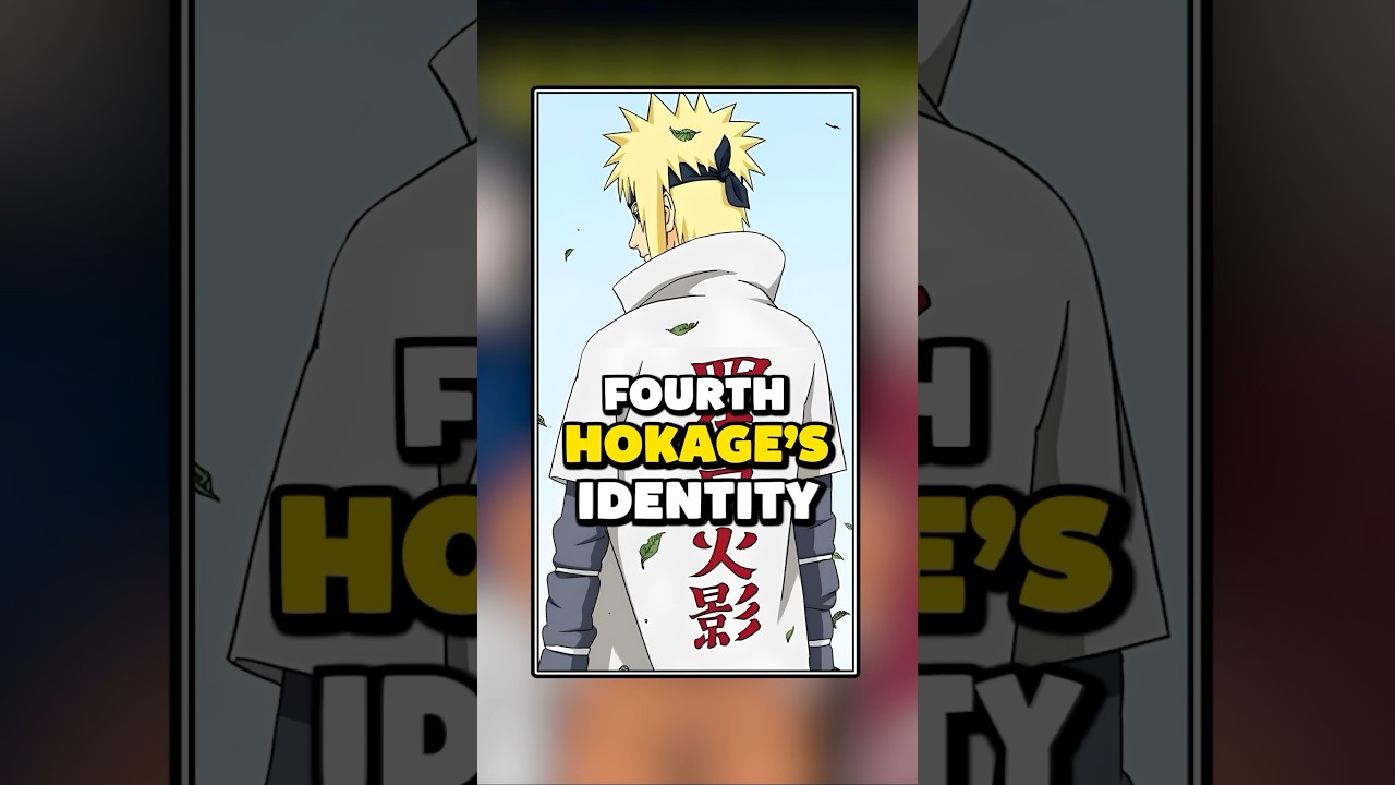The Fourth Hokage’s original name? 😨