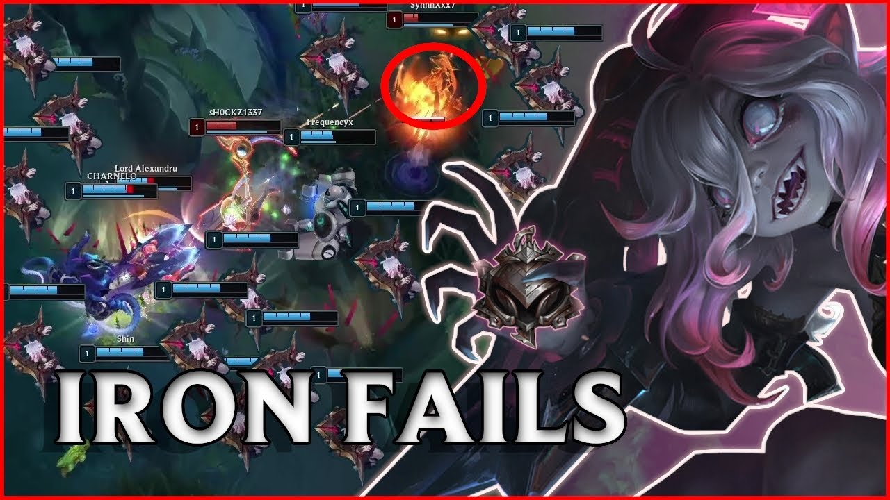 The FUNNIEST Iron 4 Fails & WTF Moments! | ELO HELL ADVENTURES! #23