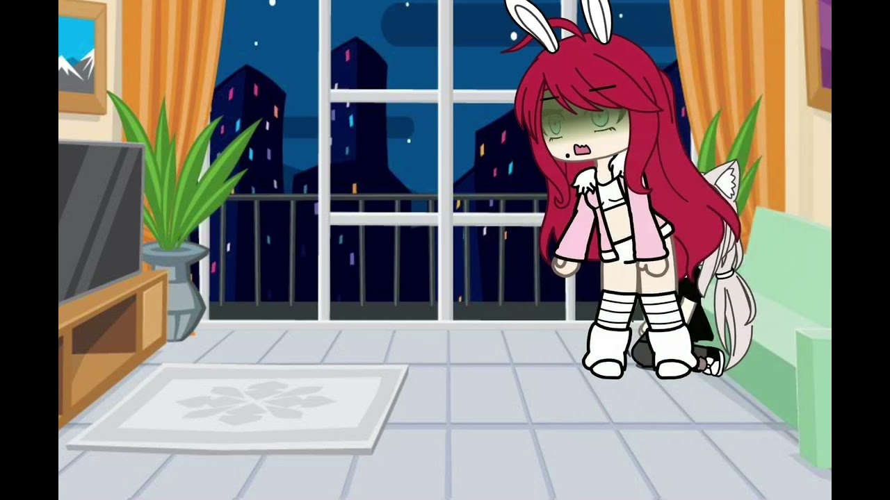 The gassy babysitter || Gacha fart ||