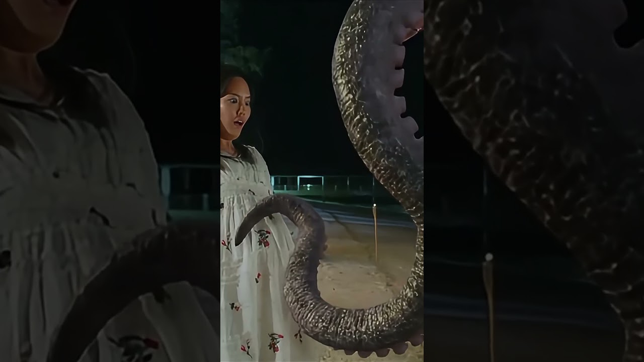 The giant octopus spared the pregnant woman! | Big Octopus | YOUKU MONSTER MOVIE