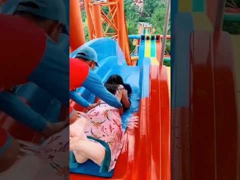 The girl had some fun in the swimming pool,#girl #swimmingpool #funny