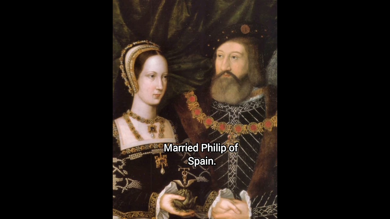 The Girl Who Became Queen… with Blood #history #thetudors #henryviii #shorts #mary #queen #education