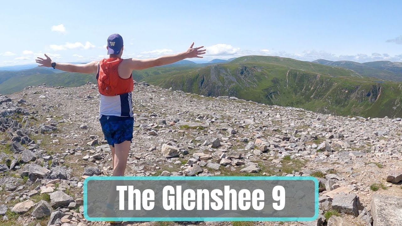 The Glenshee 9 - a 37km hill run to summit 9 Munro's in Scotland
