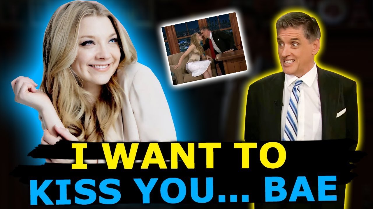 The G.O.A.T Suddenly Kissed Natalie Dormer, Leaving Her Speechless! | Craig Ferguson Funny Moments