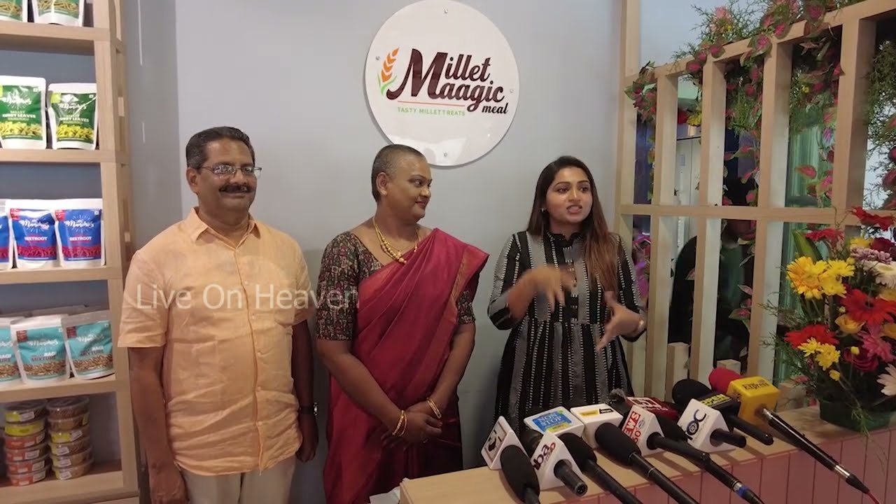 The Grand Opening of Millet Maagic Meal | Nakshatra Nagesh | Live On Heaven
