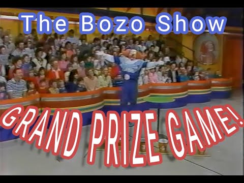 The Grand Prize Game on The Bozo Show - Filmed Oct 14, 1988