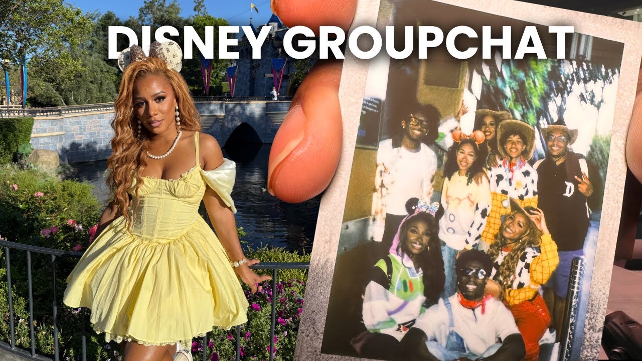 The group chat made it to Disney - PART 1 #Disneyland70