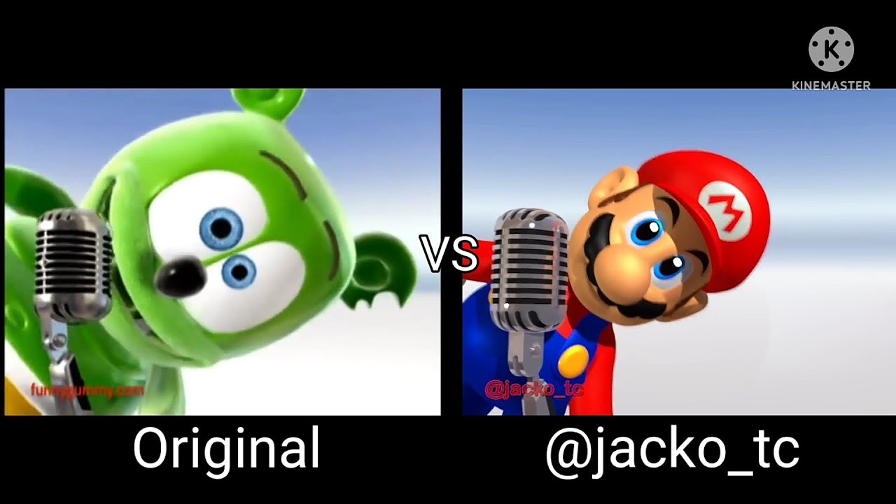 The Gummy Bear Song But it's Mario Part 1 (Scene Comparisons)