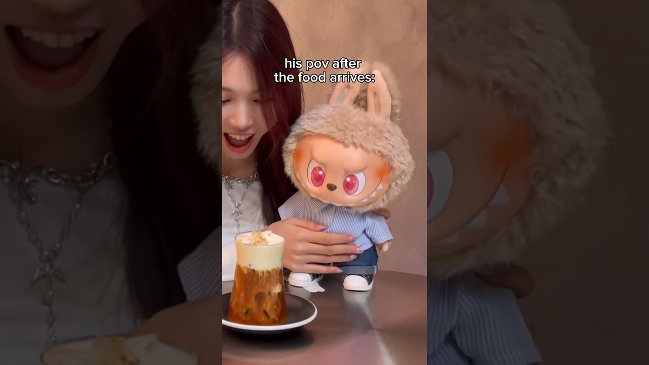 the heart becomes happy with labubu #labubu #labubumacaron #unboxing #toys