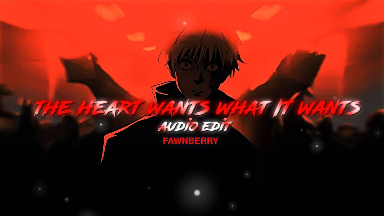 The Heart Wants It Wants - Selena Gomez || Edit audio