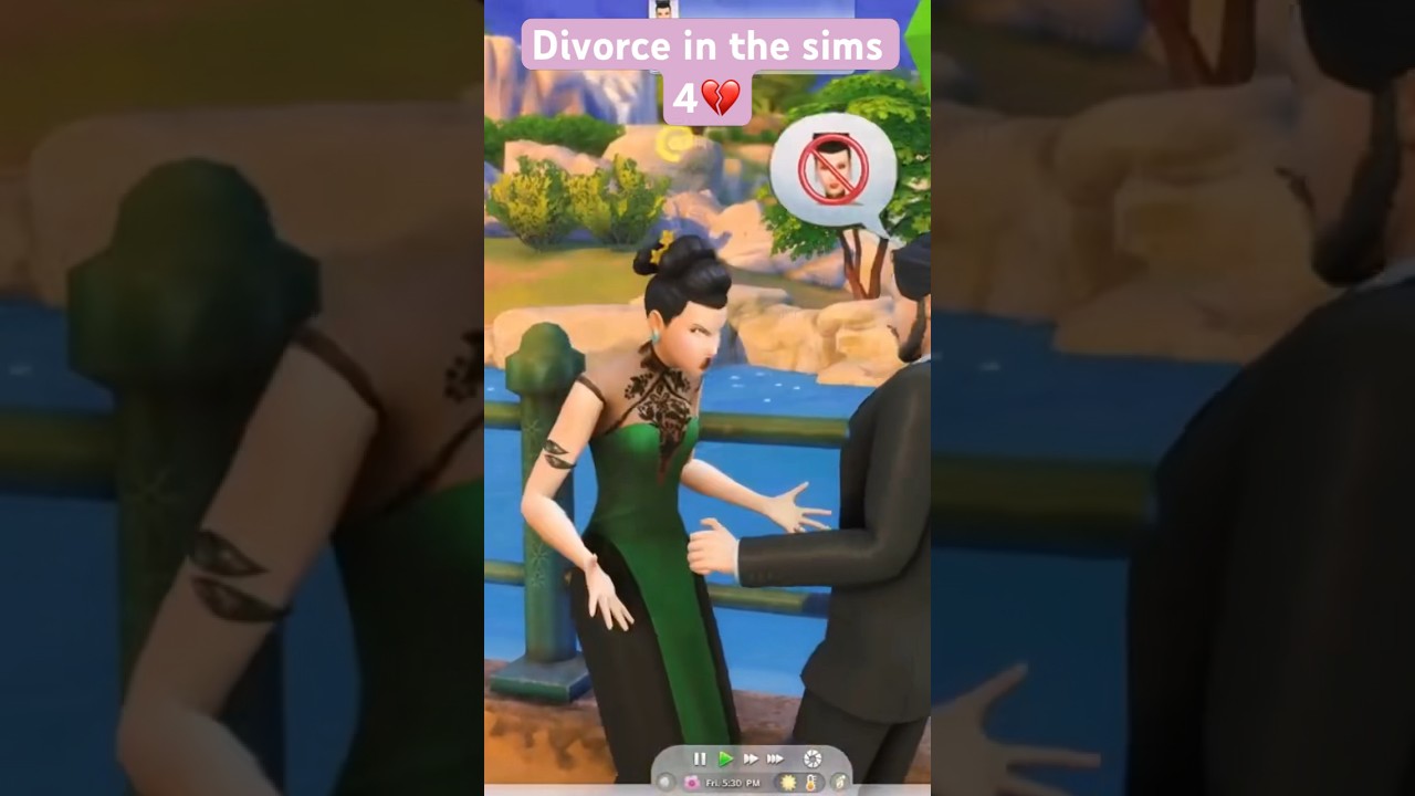 The Heartbreak Of Divorce In Sims 4 💔 #sims4  #sims4cc #sims #simsgame  #sims4gameplay #sims4game