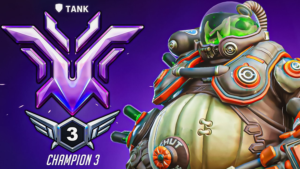 The Highest Ranked ROADHOG! | Overwatch 2