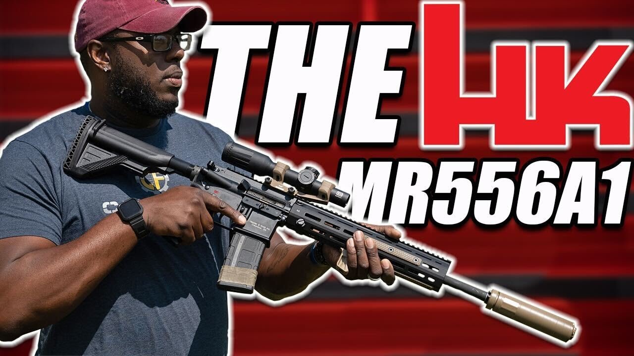 The H&K MR556A1 w/ Griffin M4SD-L Suppressor Package