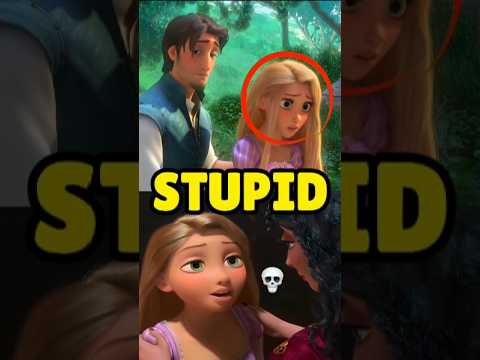 The Horrible TRUTH About Rapunzel In Original Story 😰🤯💀 #disney #tangled #rapunzel #shorts