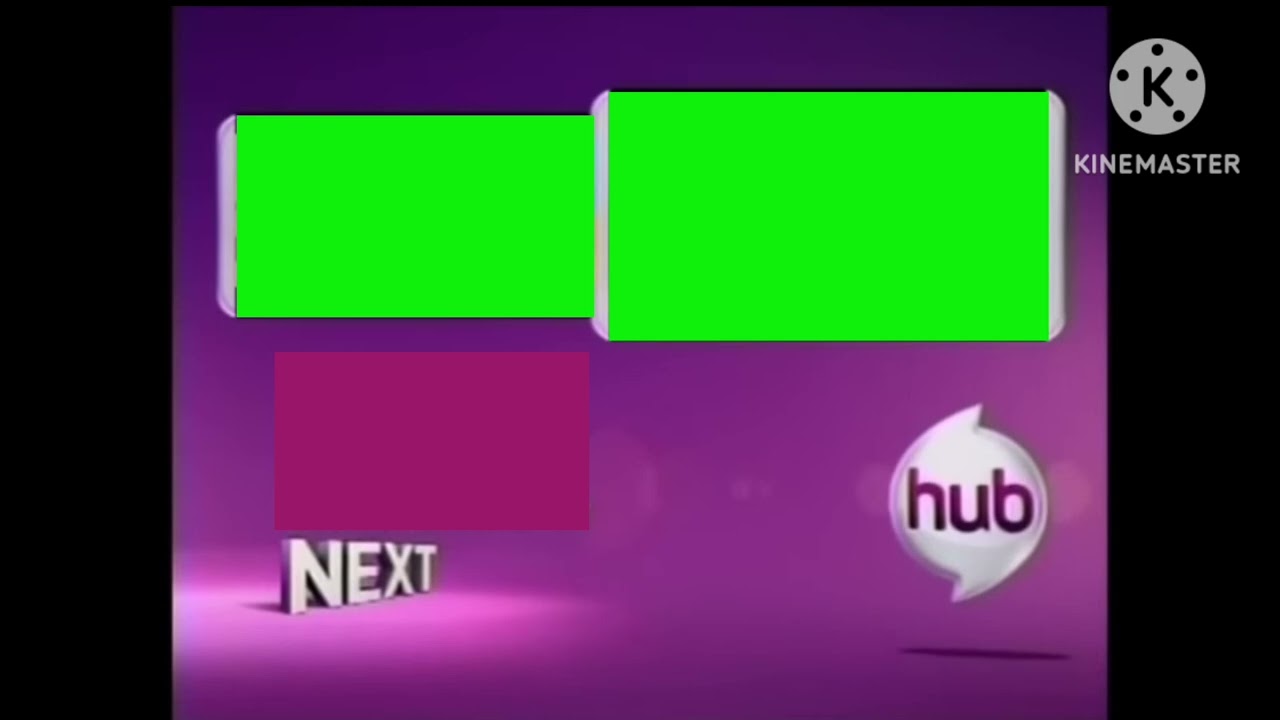 The Hub Split Screen Credits Template