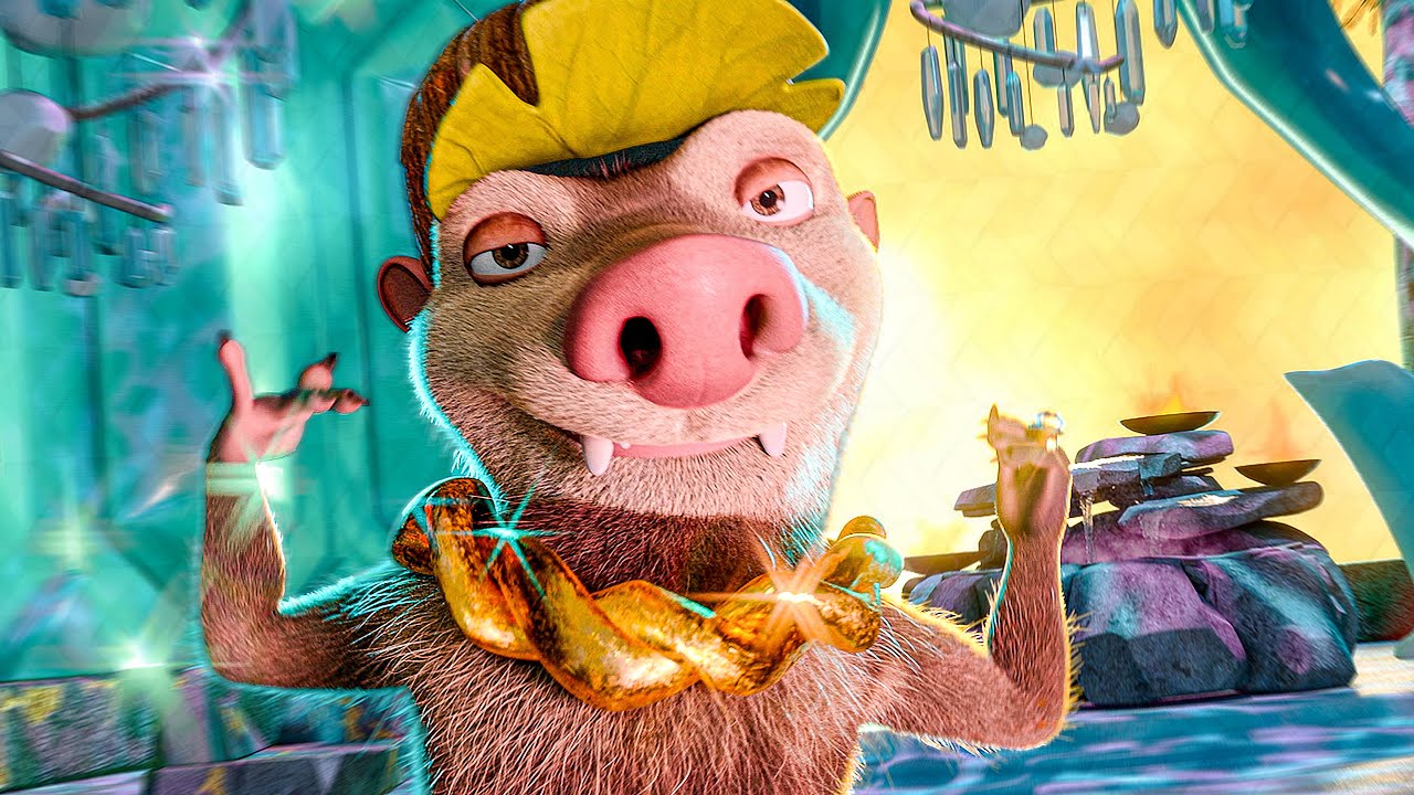 The Ice Age Adventures of Buck Wild - Crash and Eddie's Clubhouse Scene (2022) Movie Clip