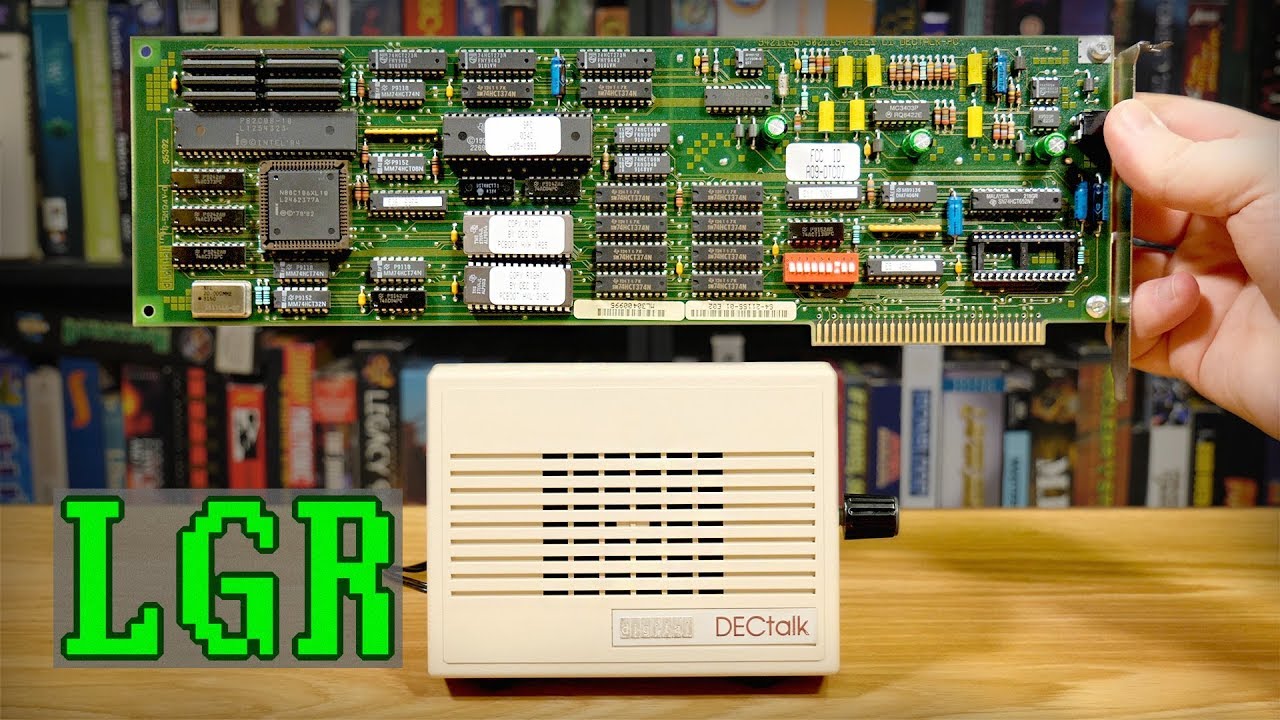 The Iconic 80s Speech Synthesizer: DECtalk for PC - LGR Oddware