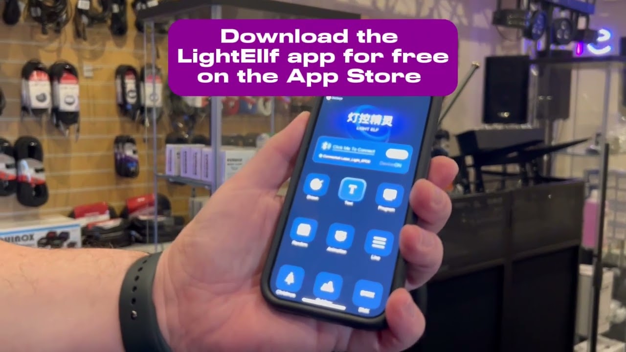 The incredible Citronic Animate Smart RGB Laser that you can control with your smartphone!