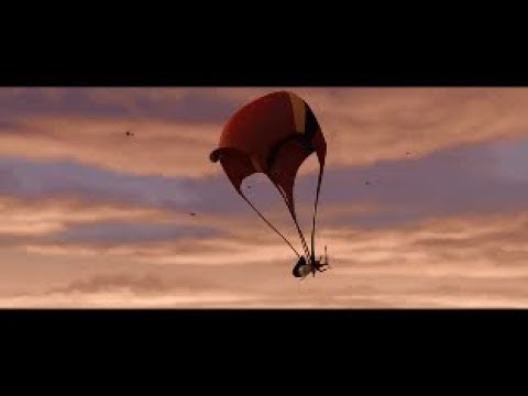 The Incredibles - Elastigirl transforms into Parachute 1