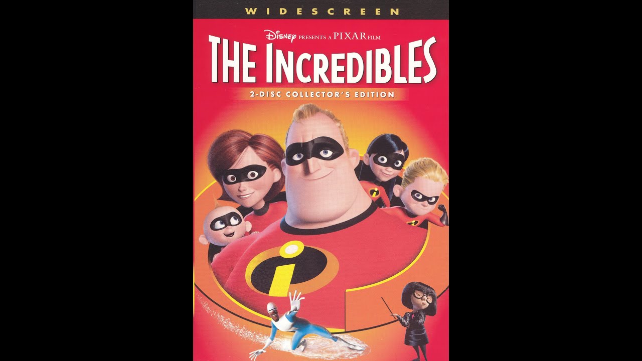 The Incredibles: 2-Disc Collector's Edition 2005 DVD (Both Discs)
