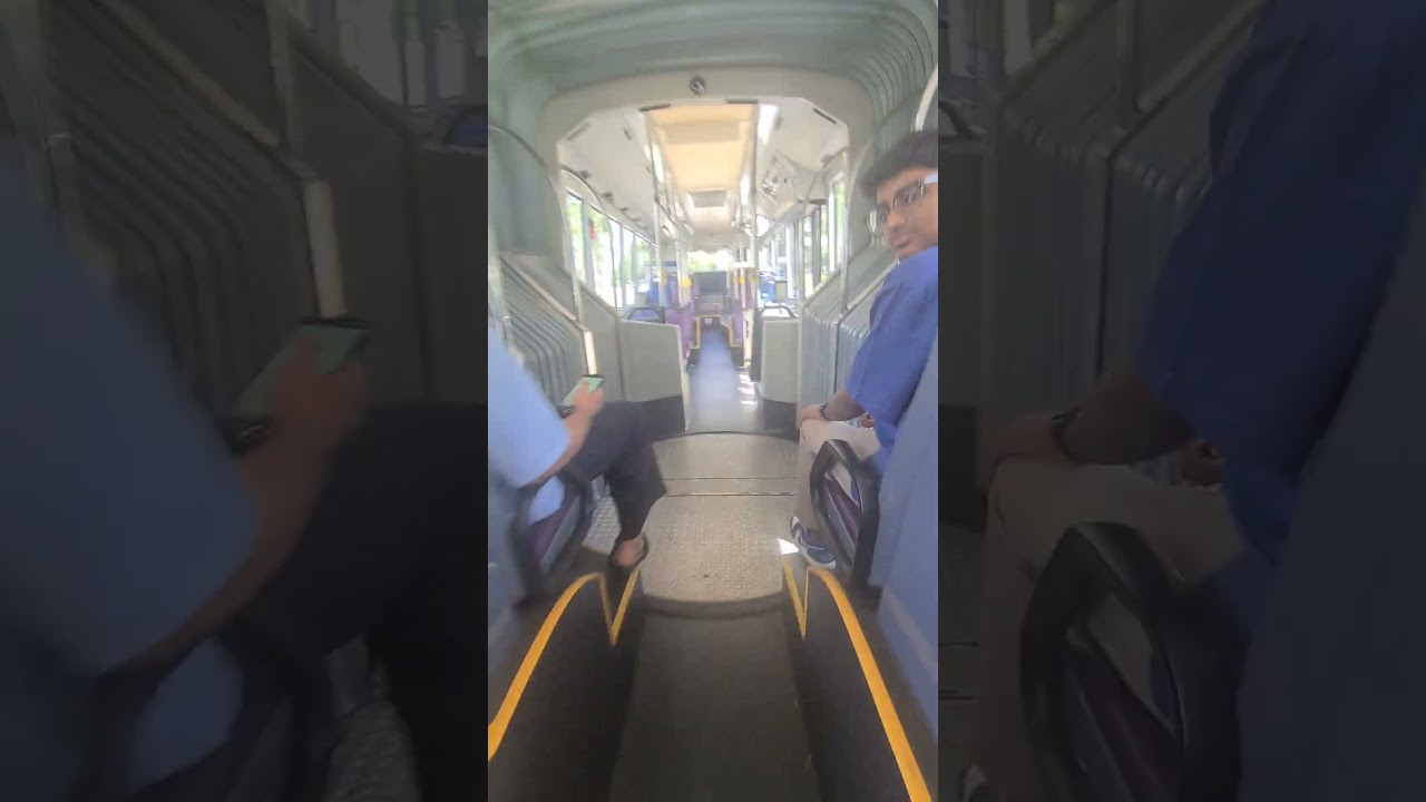 the inside of a MAN LION CITY A24(bendy bus)