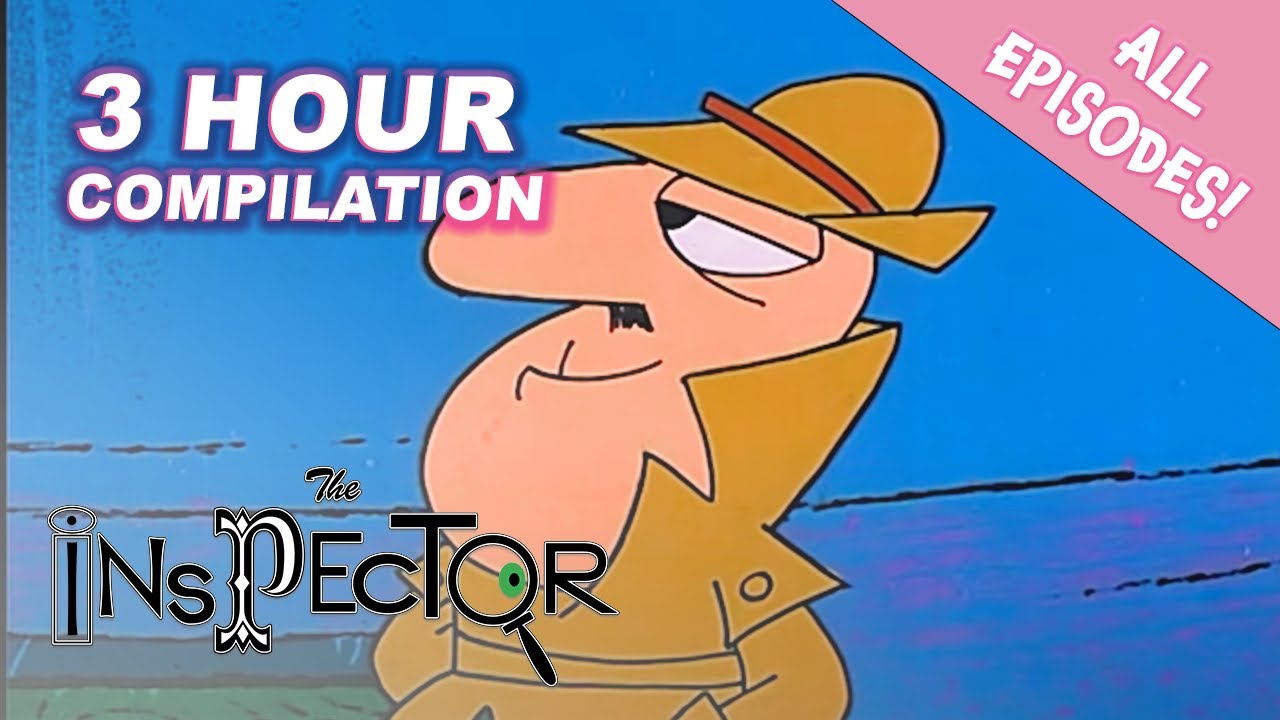 The Inspector All Episodes | 3-Hour MEGA Compilation | The Pink Panther Show