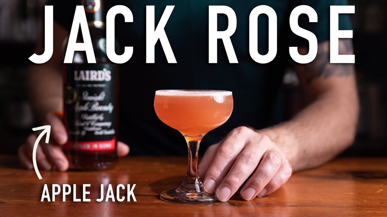The Jack Rose - an easy applejack recipe!