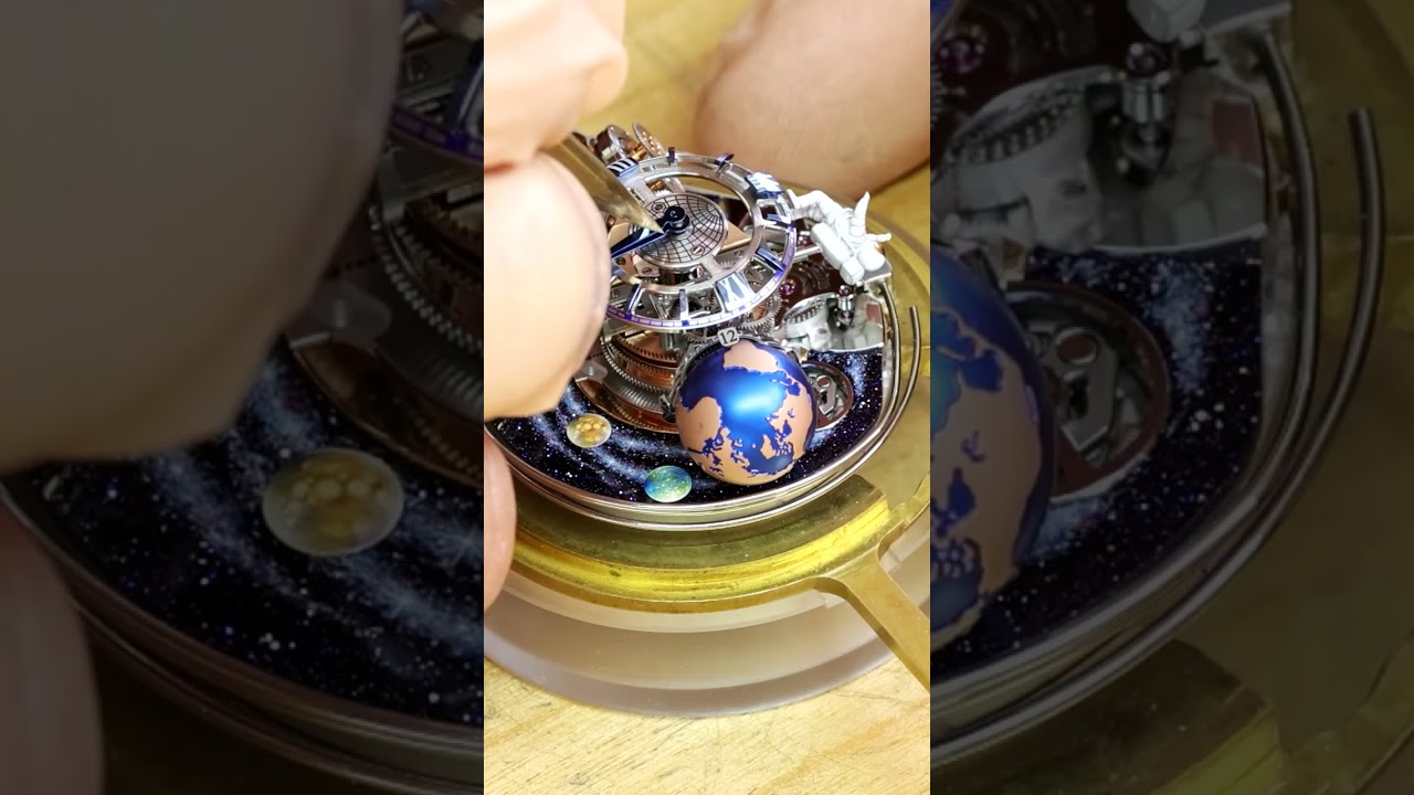 The Jacob & Co. Astronomia Maestro Worldtime Craftsmanship #shorts #craft