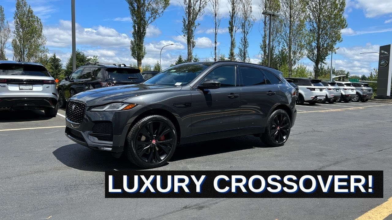 The Jaguar F-Pace Crossover SUV!