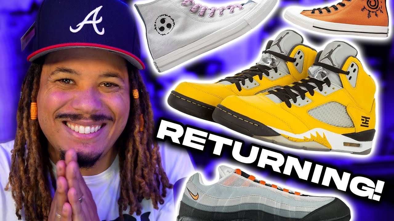 The Jordan 5 Tokyo RETURNS ! Jordan 4 White Cement, Naruto Converse & More!