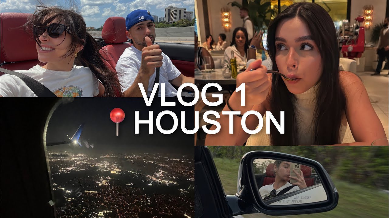 THE JOURNEY BEGINS! Week 1 in Houston - vlog 1