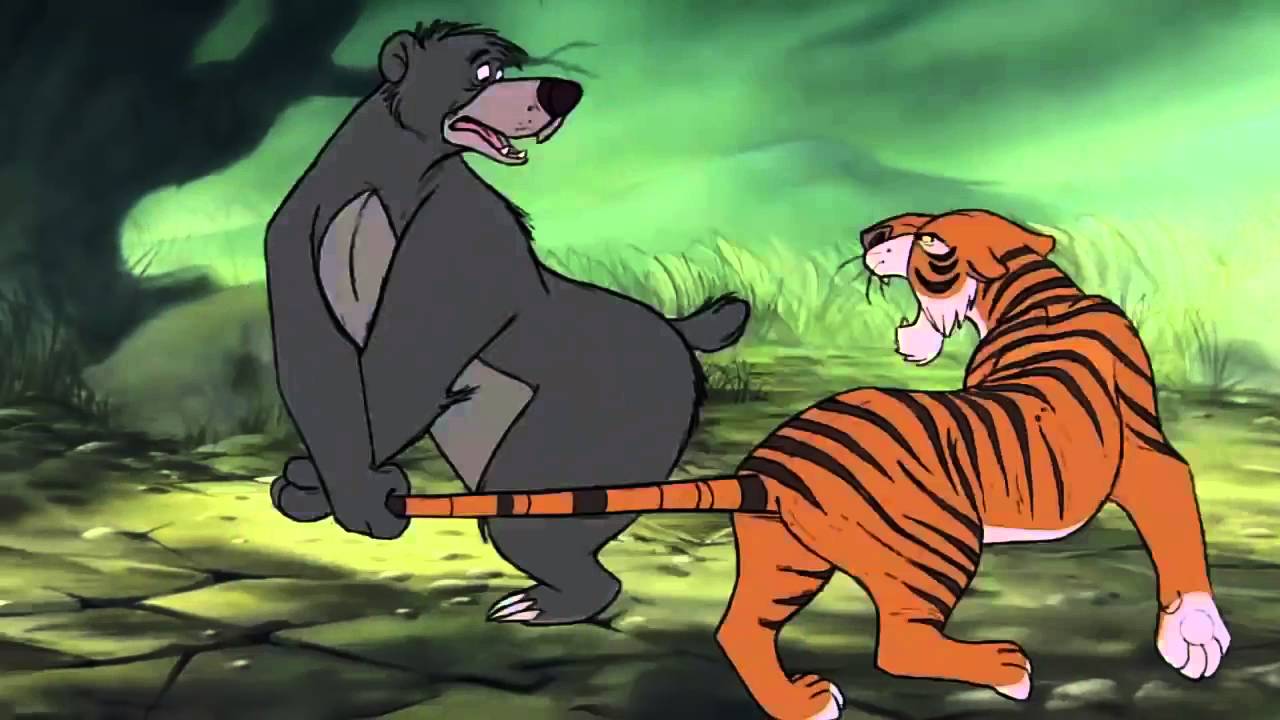 The Jungle Book  Shere Khan vs Mowgli HD