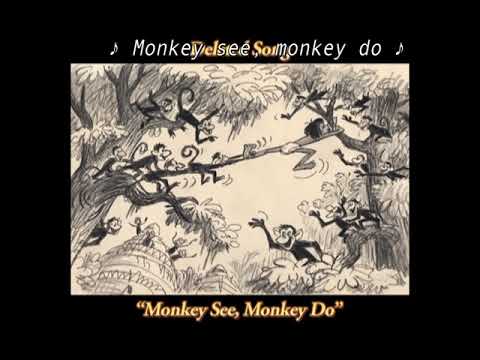 The Jungle Book Deleted Song - Monkey See, Monkey Do