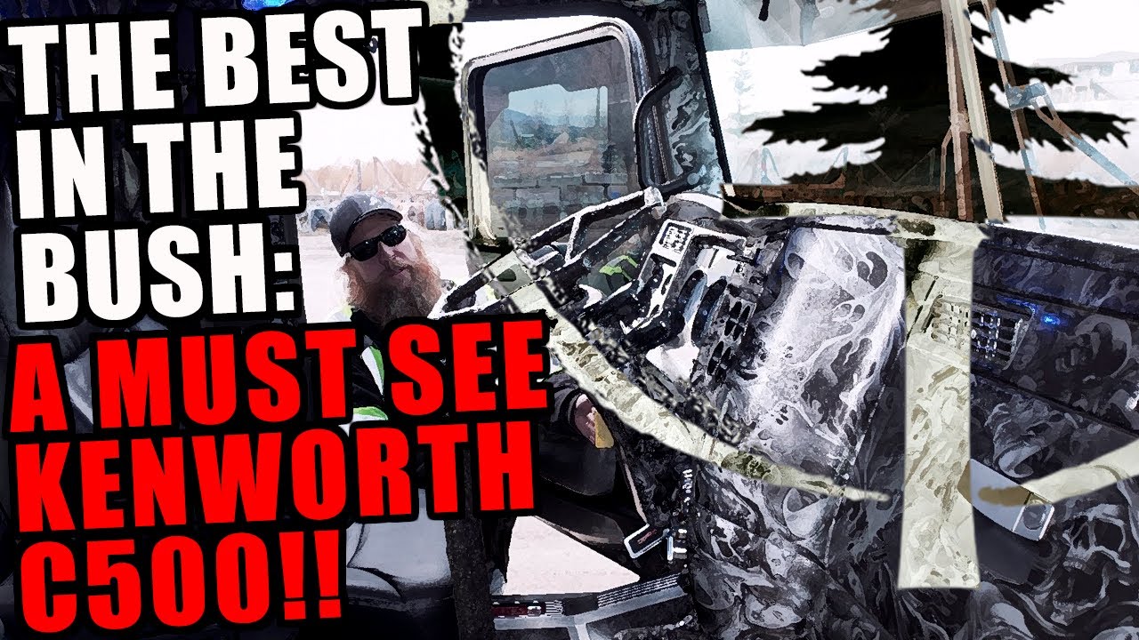 The KILLER Custom #Kenworth C500 That Has To Be Seen To Be Believed! Logging's FINEST Truck! #trucks