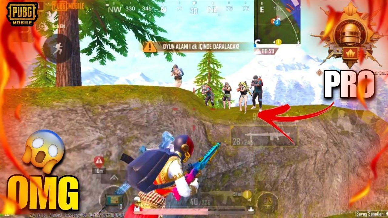 THE KING OF PUBG HAKAN BACK🔥PUBG MOBILE😍 İPONE 14 PRO MAX TEST 😱