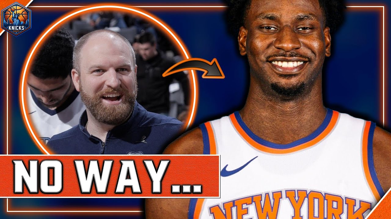 The Knicks are Playing 4D Chess…