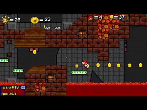 The Lava Lair | Super Mario 63 (custom level by Runouw)
