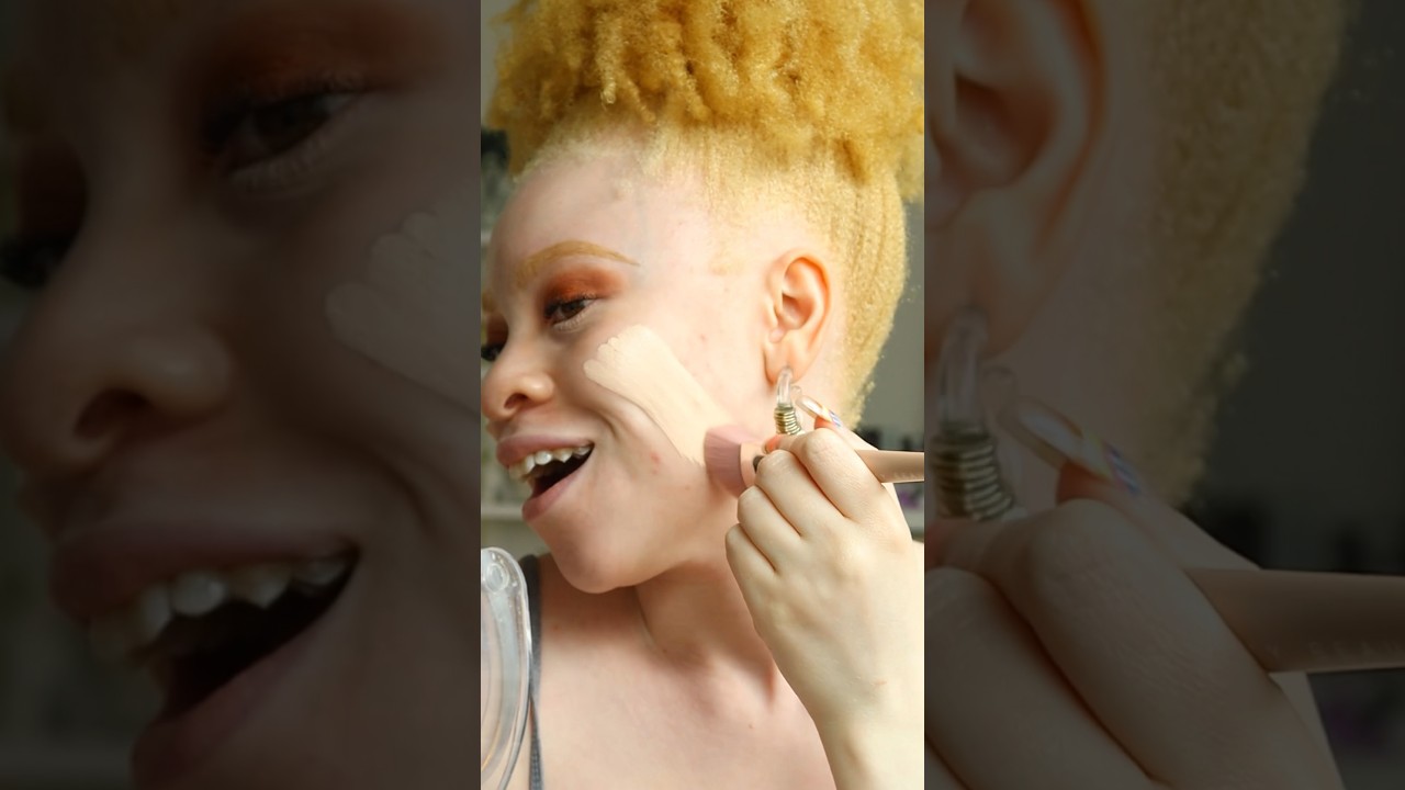 THE LIGHTEST SHADE OF THE NEW FENTY SOFT LIT FOUNDATION #fentybeauty #fentyfoundation #foundation
