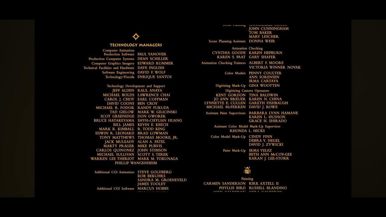 The Lion King 1994 End Credits