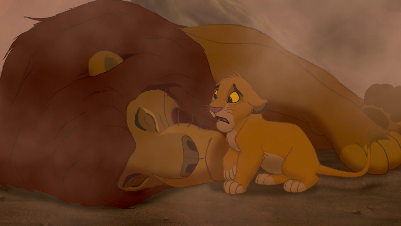 The Lion King 1994 Mufasa Dies