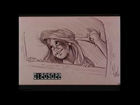 The Little Mermaid | Fireworks/Jig (Story Reel/Pencil Test/Cleanup)