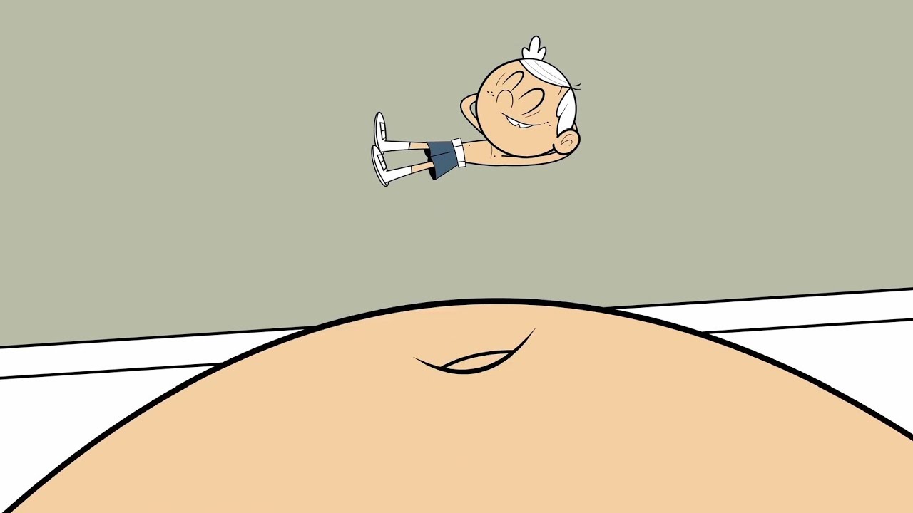 The Loud House Giantess Luna Loud Belly Bouncing By A Giant Woman, A Giant Woman