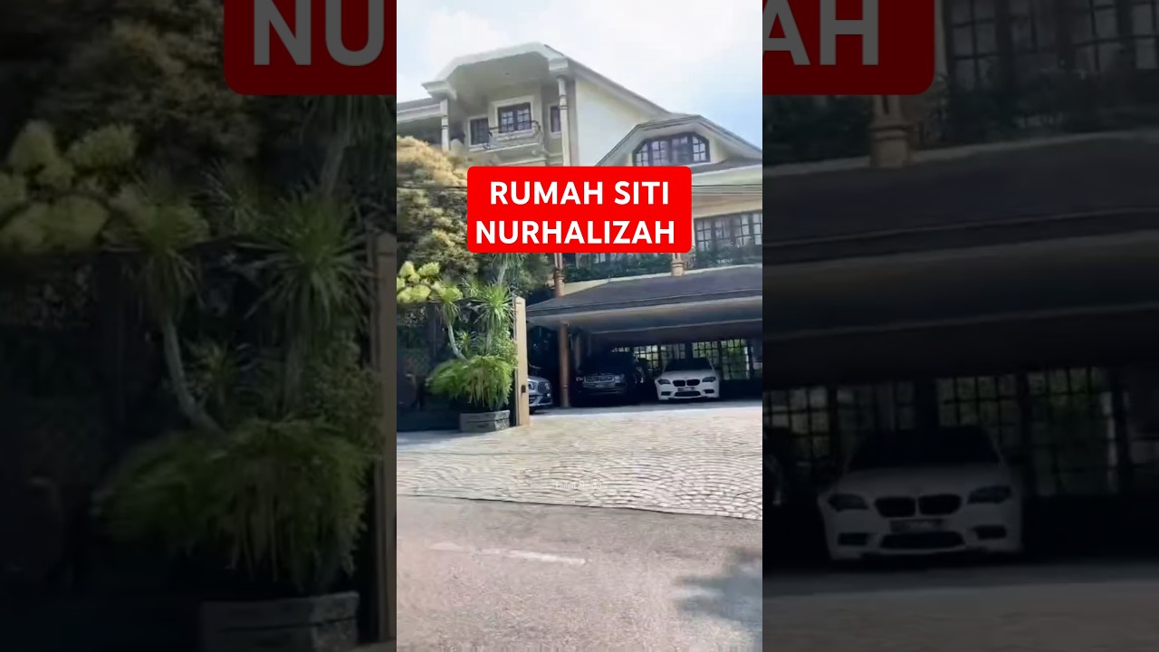 THE LUXURY HOME OF MALAYSIAN SINGER ARTIST SITI NURLHALIZAH #rumahartis #fyp #shorts #trending