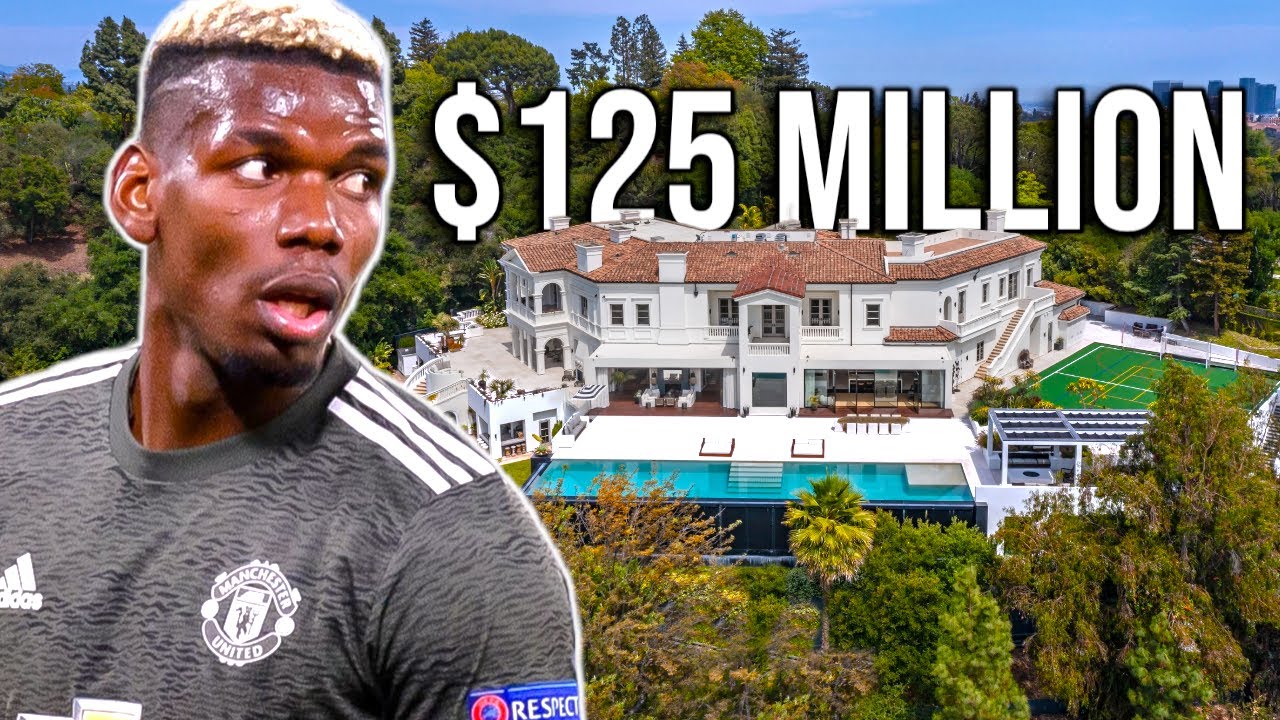 The Luxury Lifestyle Of Paul Pogba (Houses, Cars, Yachts)