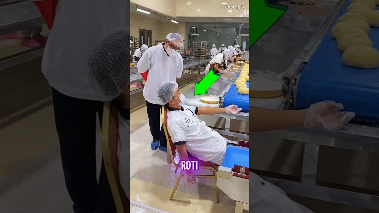 The main job of these bakery employees is just sleeping.